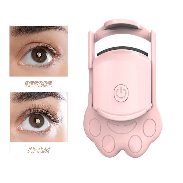 Uppvärmd ögonfransböjare Elektriska ögonfransböjare ROSA - on stock Pink