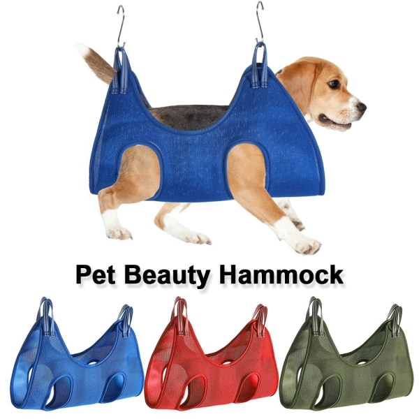 Pet Grooming Hammock Cat Restraint Bag RED S - spot sales red S