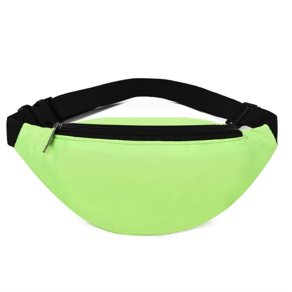 Kvinnor Män Liten Rumväska Fanny Pack Midja Pengar Bälte Plånbok Pouch Bumbag Travel Portable - on stock Green