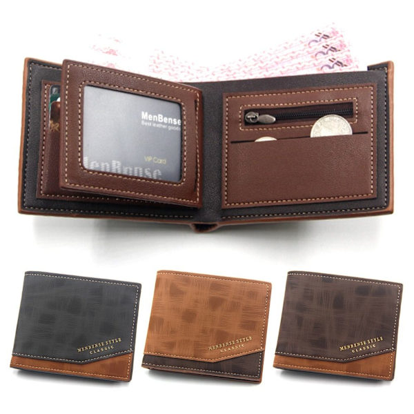 Lompakko Saranoitu lompakko miehille RUSKEA - spot-ale brown