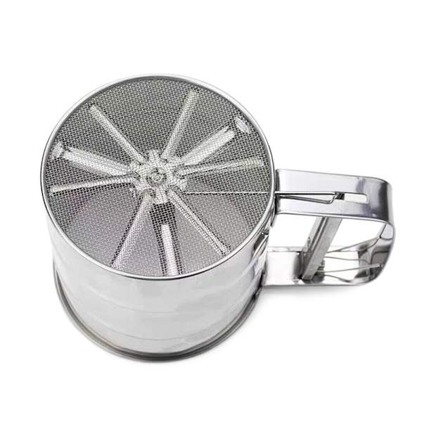Mesh Mjöl Sil Cup Pulver Sil SILVER - spot försäljning silver