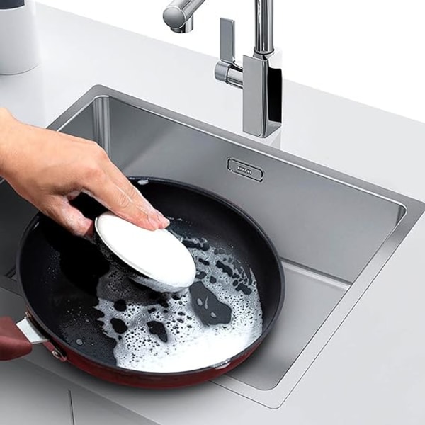 Pesuharjat suihkun puhdistukseen 10 kpl Keittiön siivousvälineet Kotitalouksien puhdistussieni Pyyhin Keittiötarvikkeet Dekontaminointiharja Pot - stick