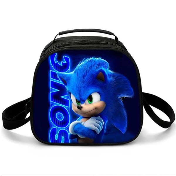Sonic the Hedgehog Lunch Box Bag For Kid Bärbar och repeterbar - on stock C