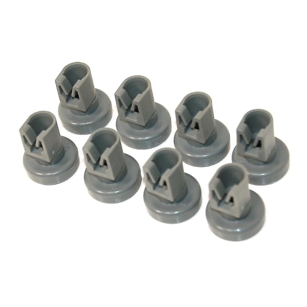 8 st Universal Diskmaskin Top Rack hjul (passar Electrolux) - spot försäljning