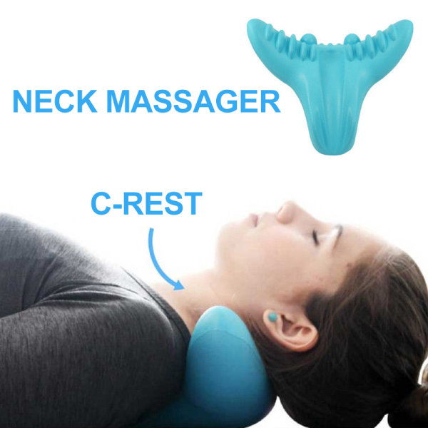 Kohdunkaulan hierontatyyny Neck Massage niskan korjaustyyny - varastossa 21 * 24 * 13cm