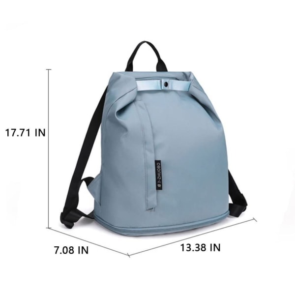 Beach Bag Sport Gym Bag GRÅ - on stock grey