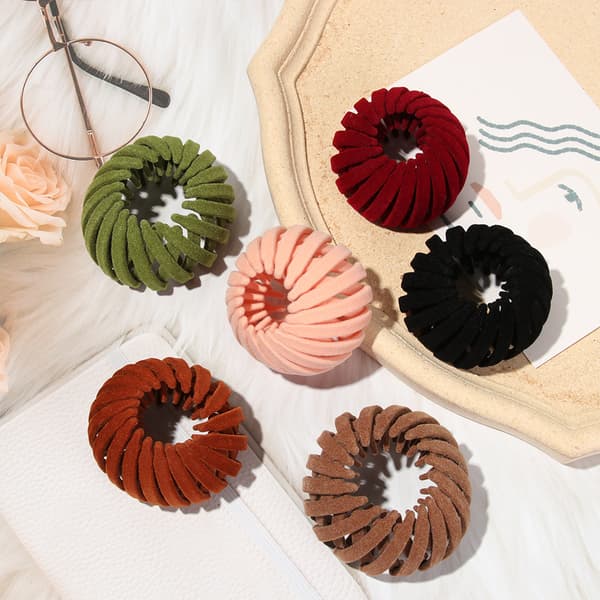 Headpieces Ponytail Hairpin CAMEL RED - varastossa
