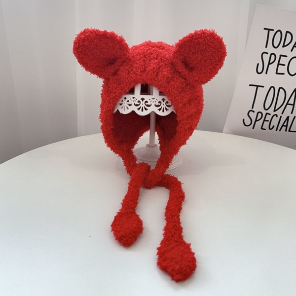 Pehmohattu Cap RED - varastossa red