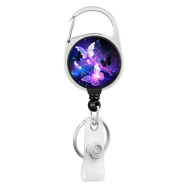 Butterfly Lanyard Clip Nimilappupidike STYLE-7 - varastossa Style-7