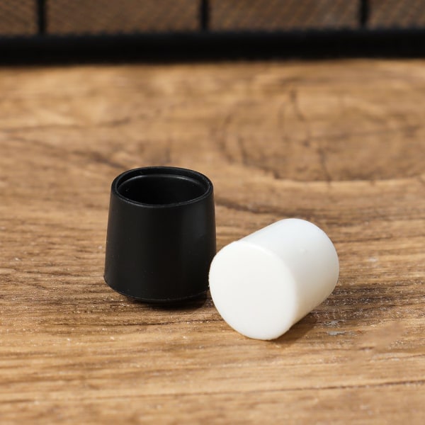 10 kpl/setti Tuolijalkapäät Huonekalujalat MUSTA 12MM - spot-myynti Black 12mm