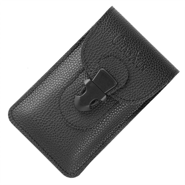 Män PU Läder Mobiltelefon Midjepaket Utomhus Multifunktion Be - on stock A