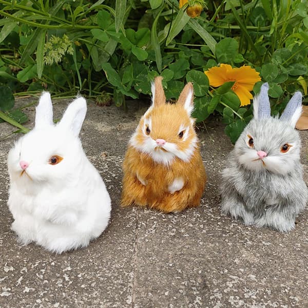 Family Decor Model Easter s Simulation Plyschleksaker - on stock Brown