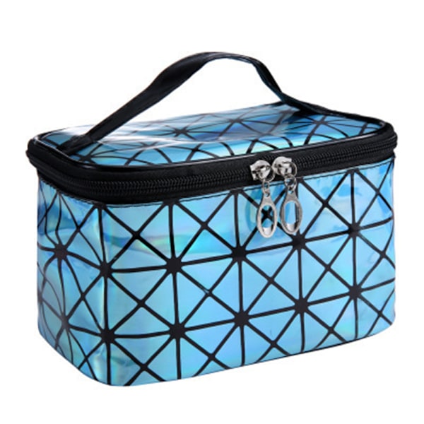 Kvinnor multifunktionella resor Make Up Bag Organizer Pouch Case - stock Blue