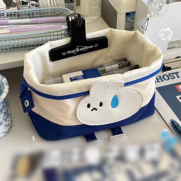Pennpåse Pennlåda BLÅ - spot sales Blue
