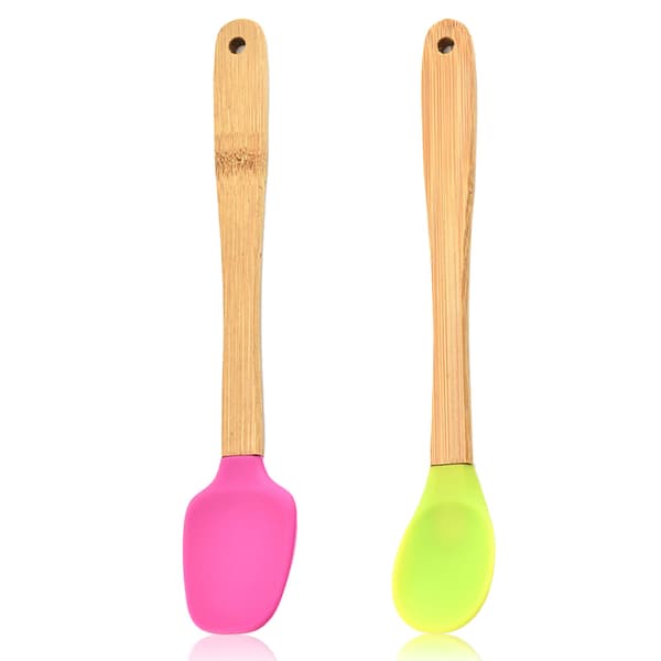 Köksmaterial Silikonspatel Gummispatel - stock