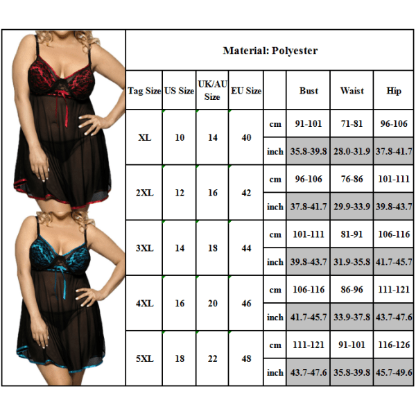 Sexig Sling Kjol Perspektiv Lätt Andas För Mode Kvinnor - spot sales Red 2XL