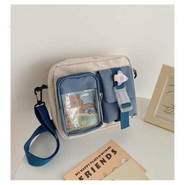 Kawaii Bag Girls Student pieni kangaskassi - varastossa D