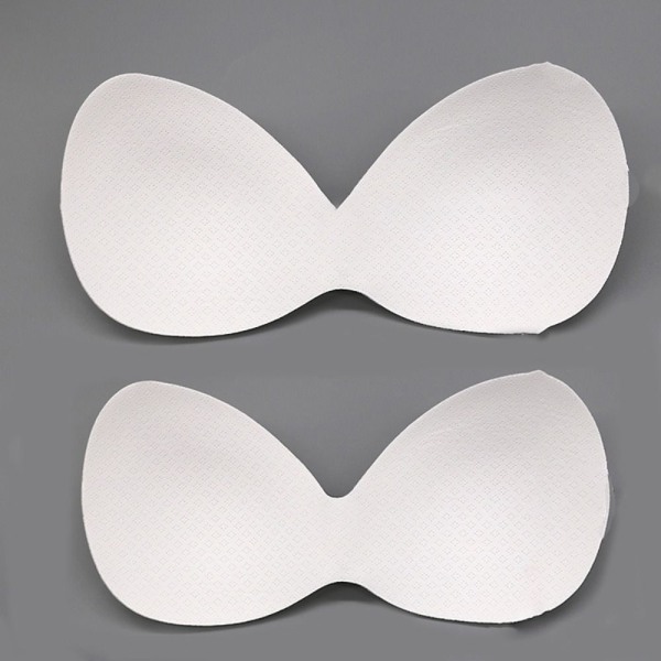 2 paria Spong Bra pads Bikini-suojat NUDE L - varastossa nude L-L