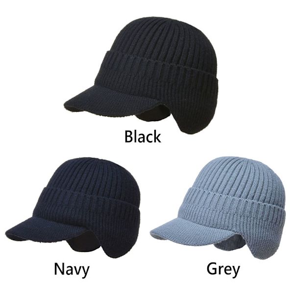 Lippalakki miehille reunuksella NAVY - varastossa