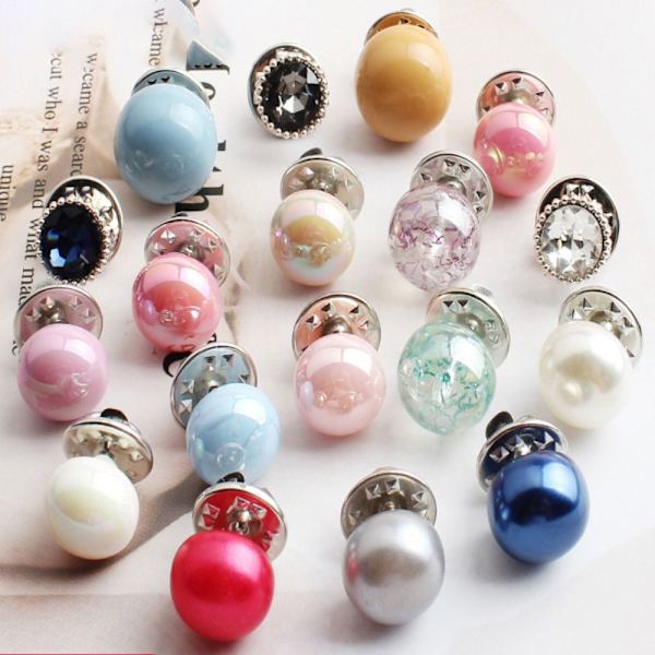 Non-sew Button Anti-light Nail - varastossa 3