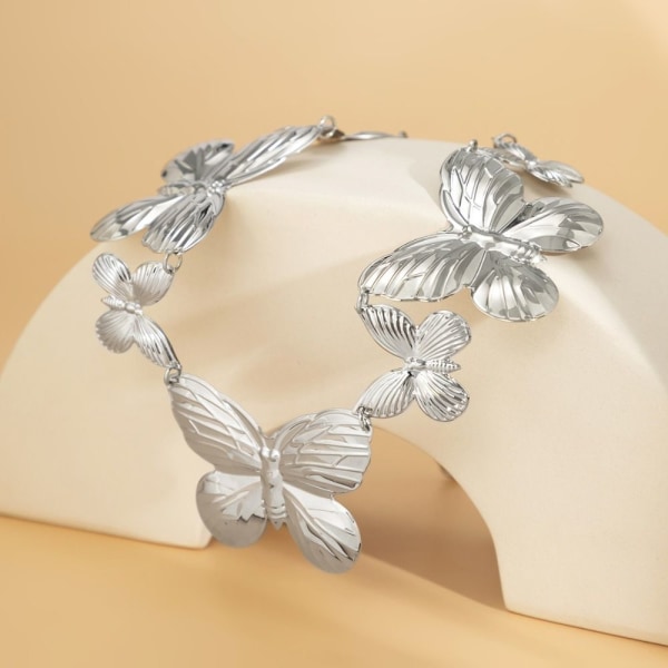 Butterfly Waist Chain Body Jewellery SILVER - korkea laatu silver