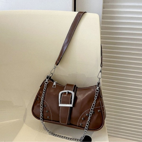 Niitti olkalaukku Crossbody laukku BROWN - spot ale Brown