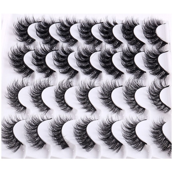 14 par lösögonfransar Faux Mink Fransar - on stock