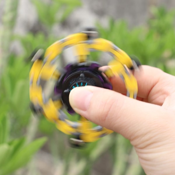 DIY Mekanisk Fingertop Spinner Toy Creative Gyro Toy For Kids - on stock bule
