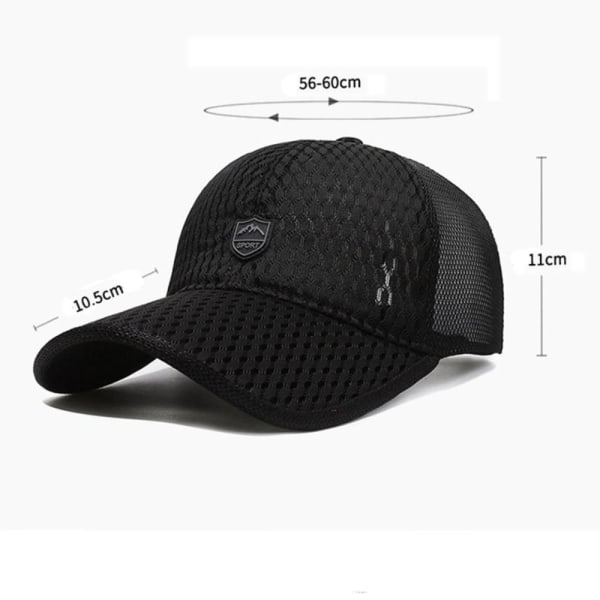 Cap Trucker Hat SVART - high quality black