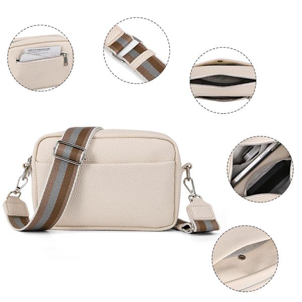 Crossbody-väska för kvinnor axelväska SVART - high quality