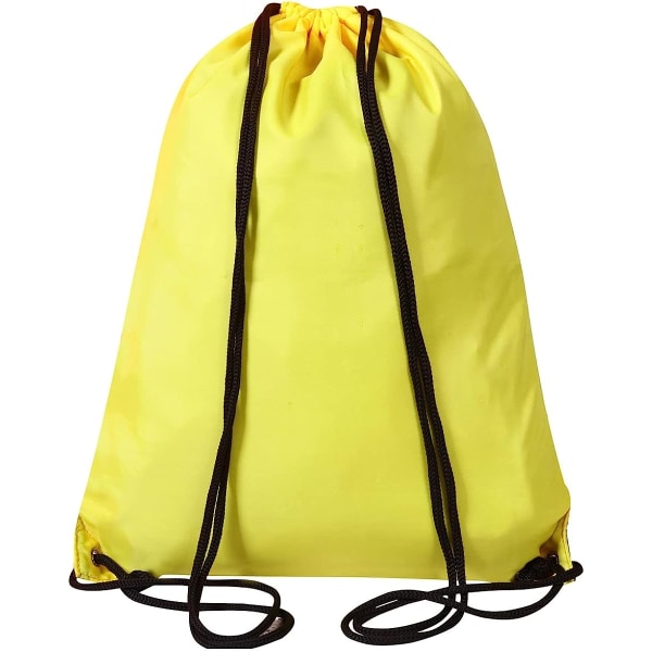 2-pack gymväska med dragsko - gymväskor av polyeten för män och kvinnor - simväska för resor, strand, skola, semester, lämplig - on stock