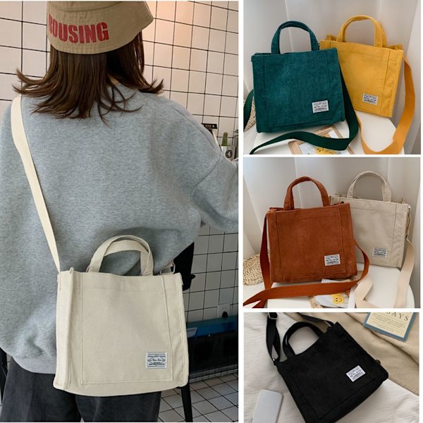 Dragkedja Axelväska Messenger Bags BRUN - spot försäljning brown