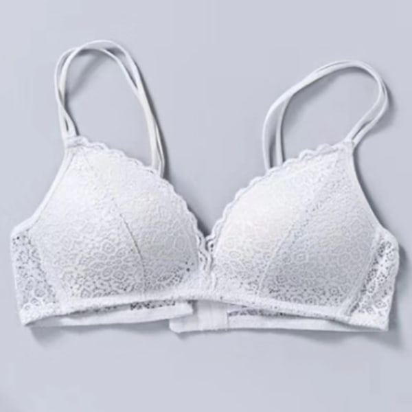 Kvinnors lätta bh komfort tunna underkläder utan stålring - on stock Grey 34/75AB