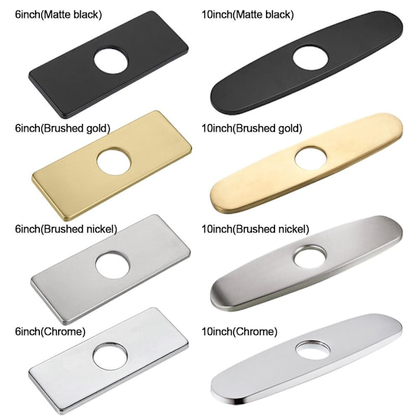 Hanalevy Reiän kansi Kansi 6INCHROME CHROME 6inch - spot-myynti 6inchChrome