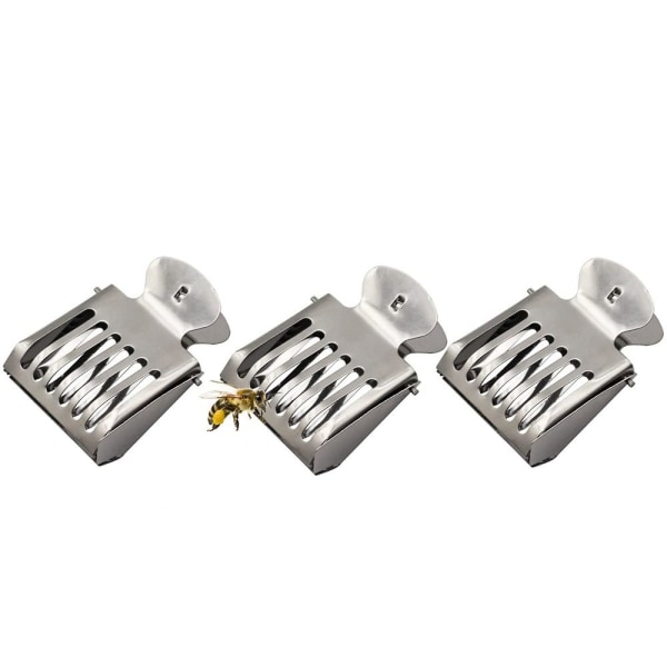 3 ST Queen Bee Cages Clip Biodling Clips Insektsfångare - high quality