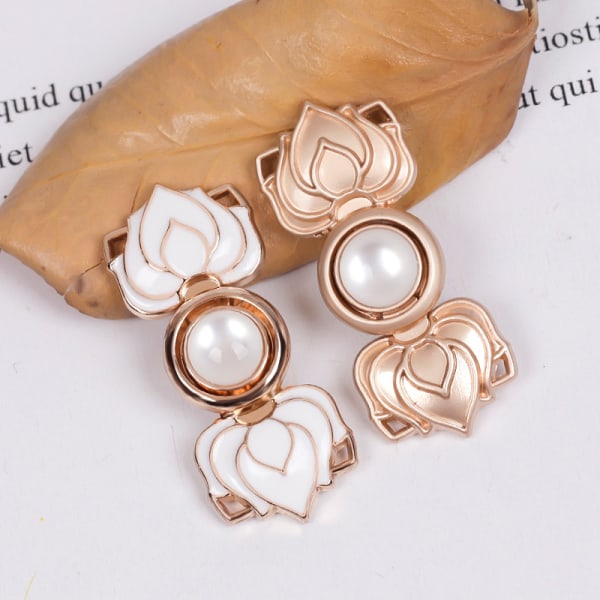 1 par metallknapptröja kofta Clip Hanfu Mother Button - high quality A4