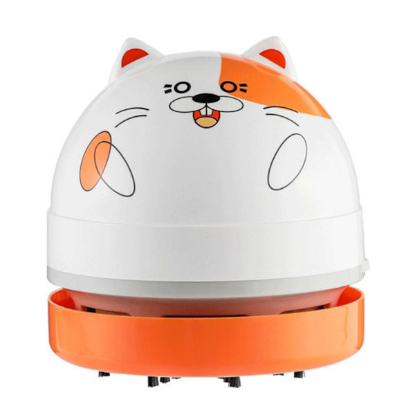 Bärbar Cat Mini Dammsugare Office Home Desktop Sopmaskin - high quality Hamster