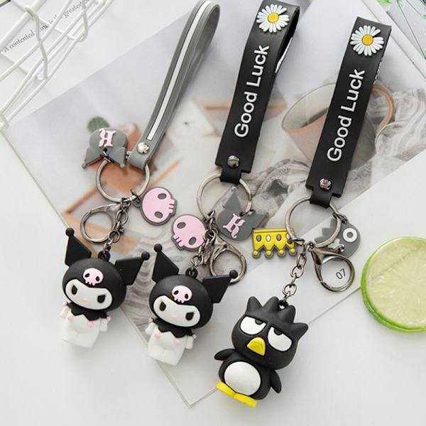 e Sarjakuva Sanrio Kuromi Mymelody Riipus avaimenperä - varastossa A2
