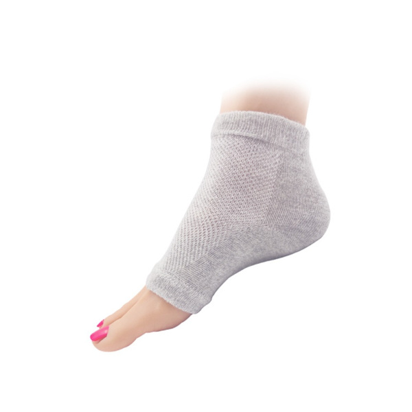 2 paria kosteuttavia kantapääsukkia Footprint sukat VALKOINEN - spot-myynti white
