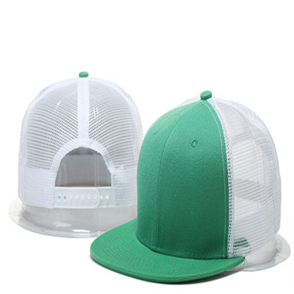Sommar Hip Hop Blank Light Board Hip Hop Mesh Keps Baseball Keps - spot försäljning green