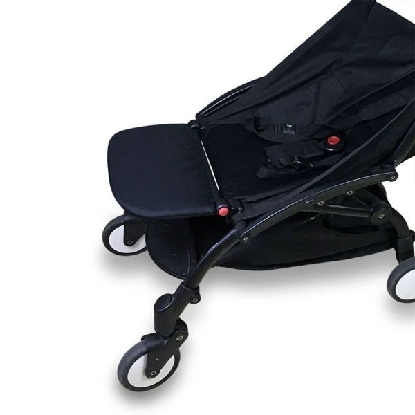 Vauvan jalkatuki Board Footrest MUSTA - varastossa Black