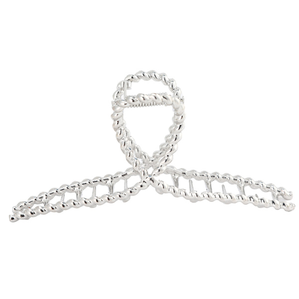 Kvinnor Hårklo / Hårklämma / Hårkrabba Klämma Hårtillbehör - spot försäljning Twist Style-Silver