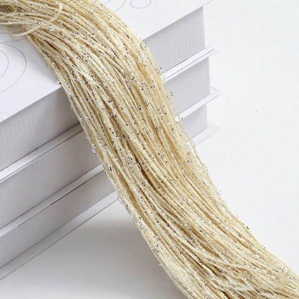Glitter string verho Riippuvat helmiverhot BEIGE - varastossa beige