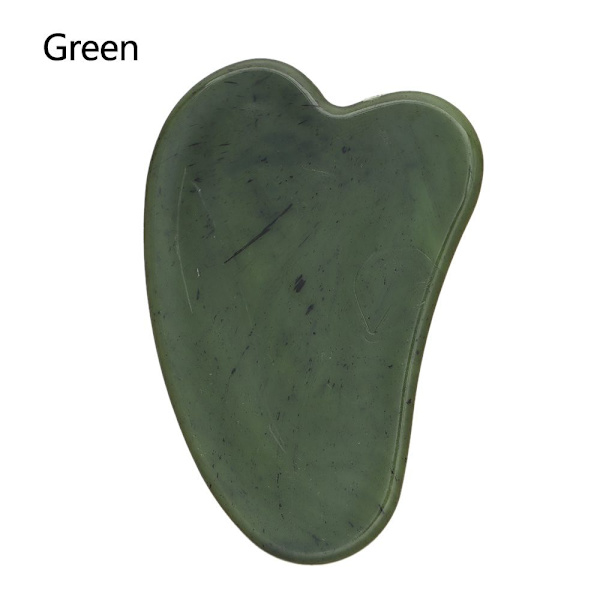 Guasha Board Rose Quartz GRÖN - high quality green
