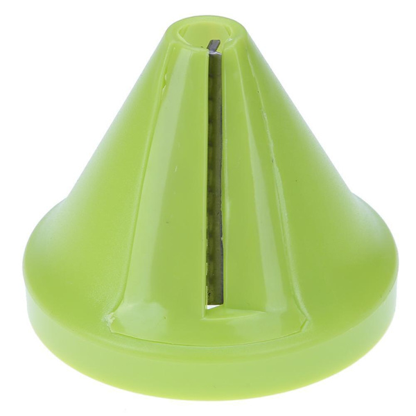 Handhållen Spiral Grönsaksredskap Justerbart rivjärn - on stock Green