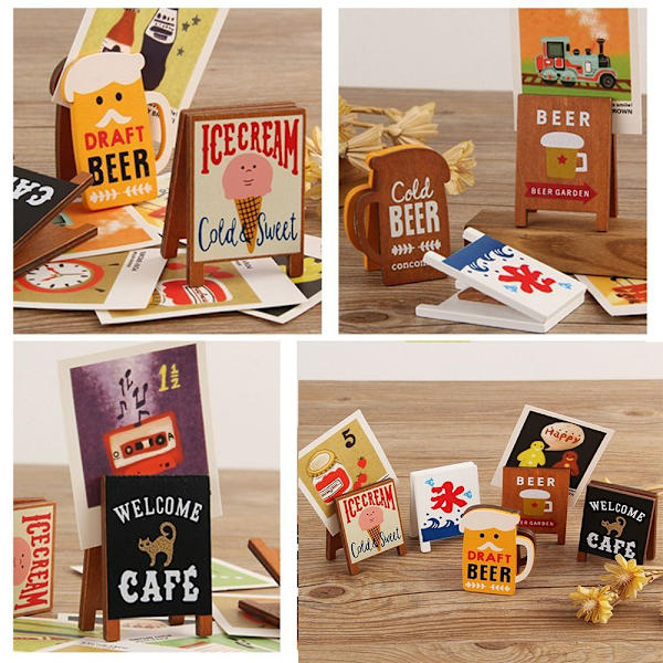4kpl Paikkakorttipidikkeet Teline Valokuvaklipsit 4kpl - spot ale 4pcs