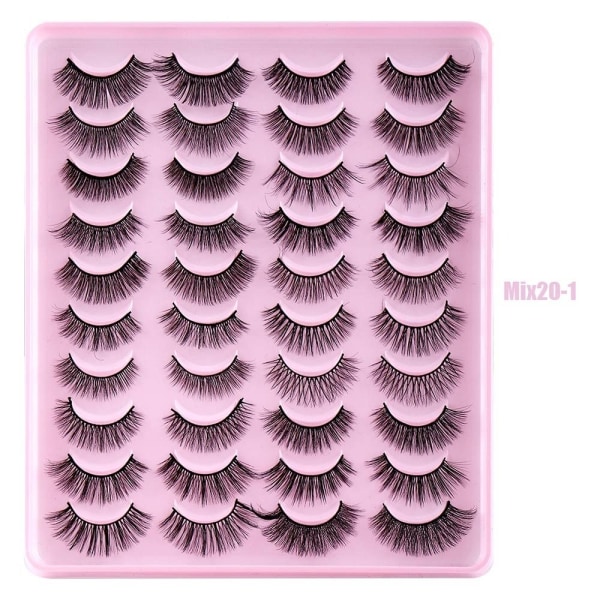 Tekoripset Mink Lashes Tekoripset - spot-ale Mix20-1