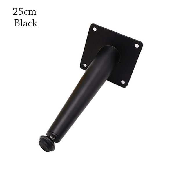 Huonekalupyörät Jalat MUSTA 25cm - korkea laatu Black 25cm