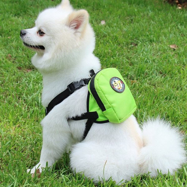 Dog Self Ryggsäck Pet Rullesäck GRÖN L - on stock green L