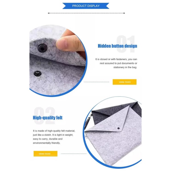 Vattentätt läder A4 Business Mapp Dokumentpapper Organi - spot försäljning Red A4